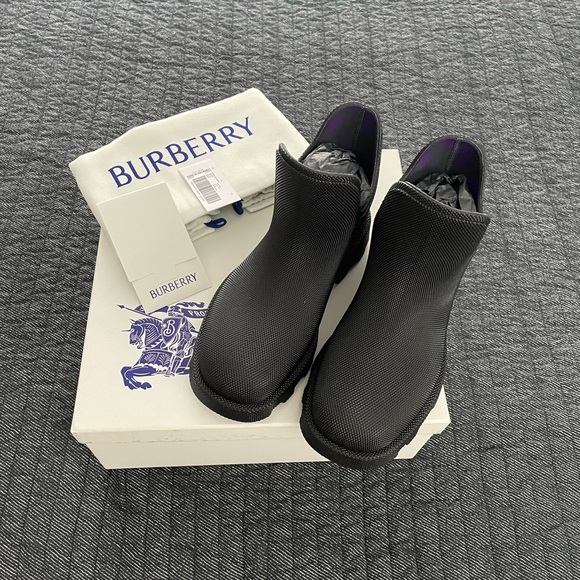 Burberry Shoes - Burberry Black Winter & Rain Boots for Women